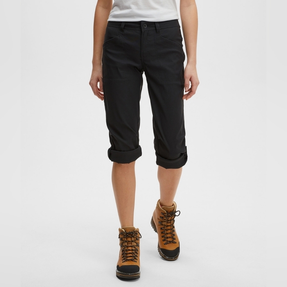 MEC Terrena Stretch Pants Hiking Black Size 4 Inseam 29.5" - Picture 3 of 14